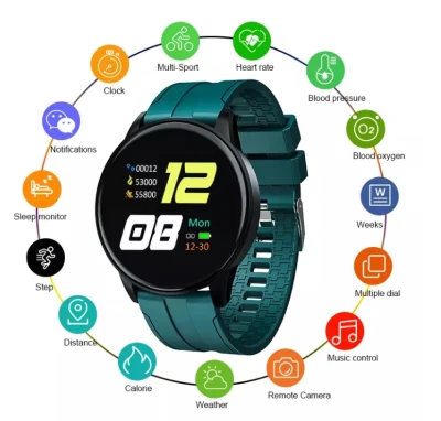 2021 New Hot Selling B7 Multi-Sport Watch Blood Pressure Heart Rate Men Women Music Control Smart Bracelet Waterproof
