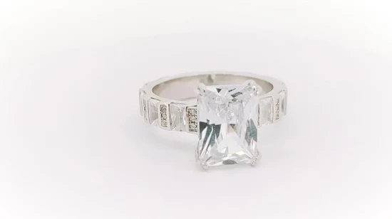 Hot Salecocktail Design Micro Paved Crystal Men′ S Ring